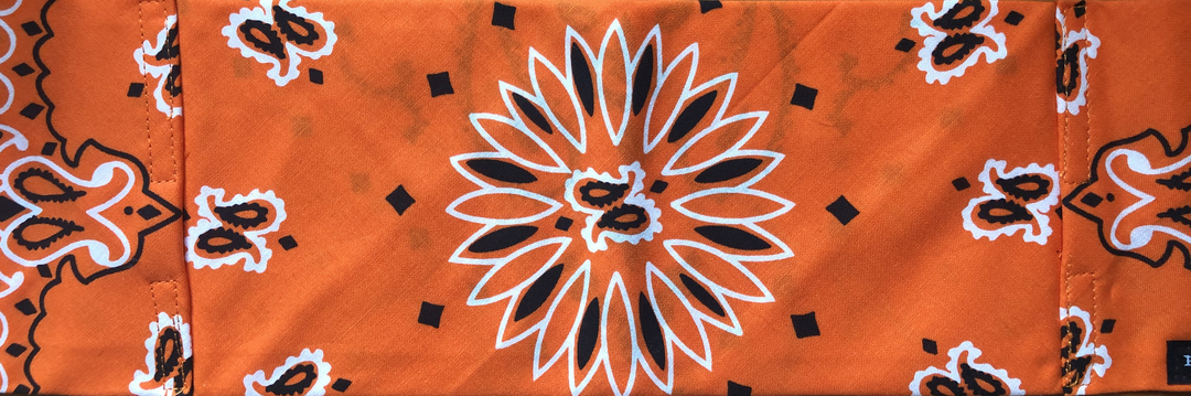 Austin Paisley Bandana - Orange – RADAZZ Apparel Austin Paisley Bandana - Orange – RADAZZ Apparel